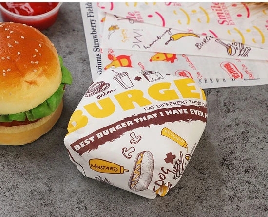 custom Burger Wrapping Paper: A Simple Yet Effective Marketing Tool